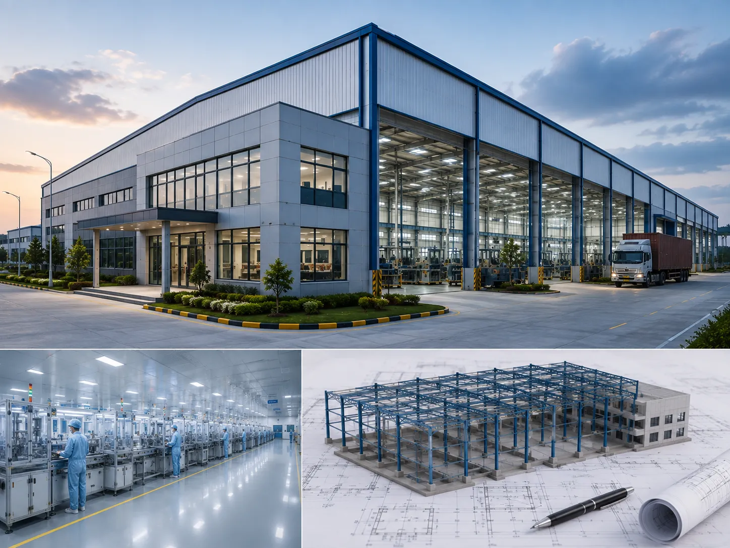 Electronics and process manufacturing facility